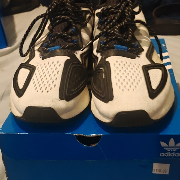 Adidas White and Black Sneakers